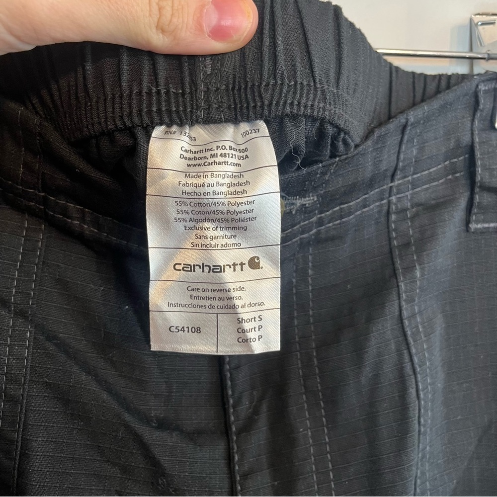 Carhartt Mens Ripstop Men's Multi-Cargo Scrub Pant Small Short - Picture 10 of 10